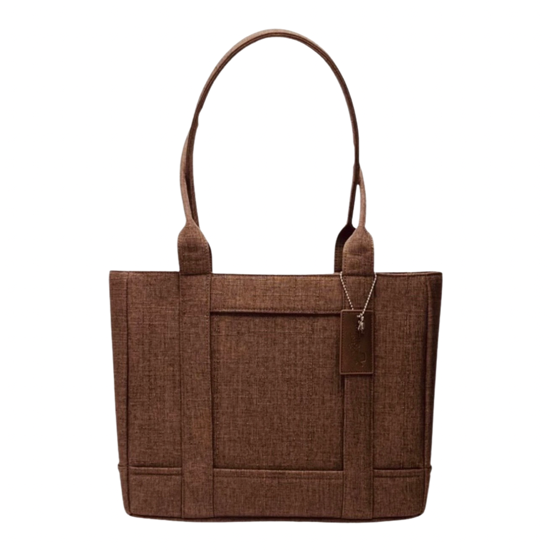 Denim Turtle Bag Textured Tote Bag – Turtle Bags