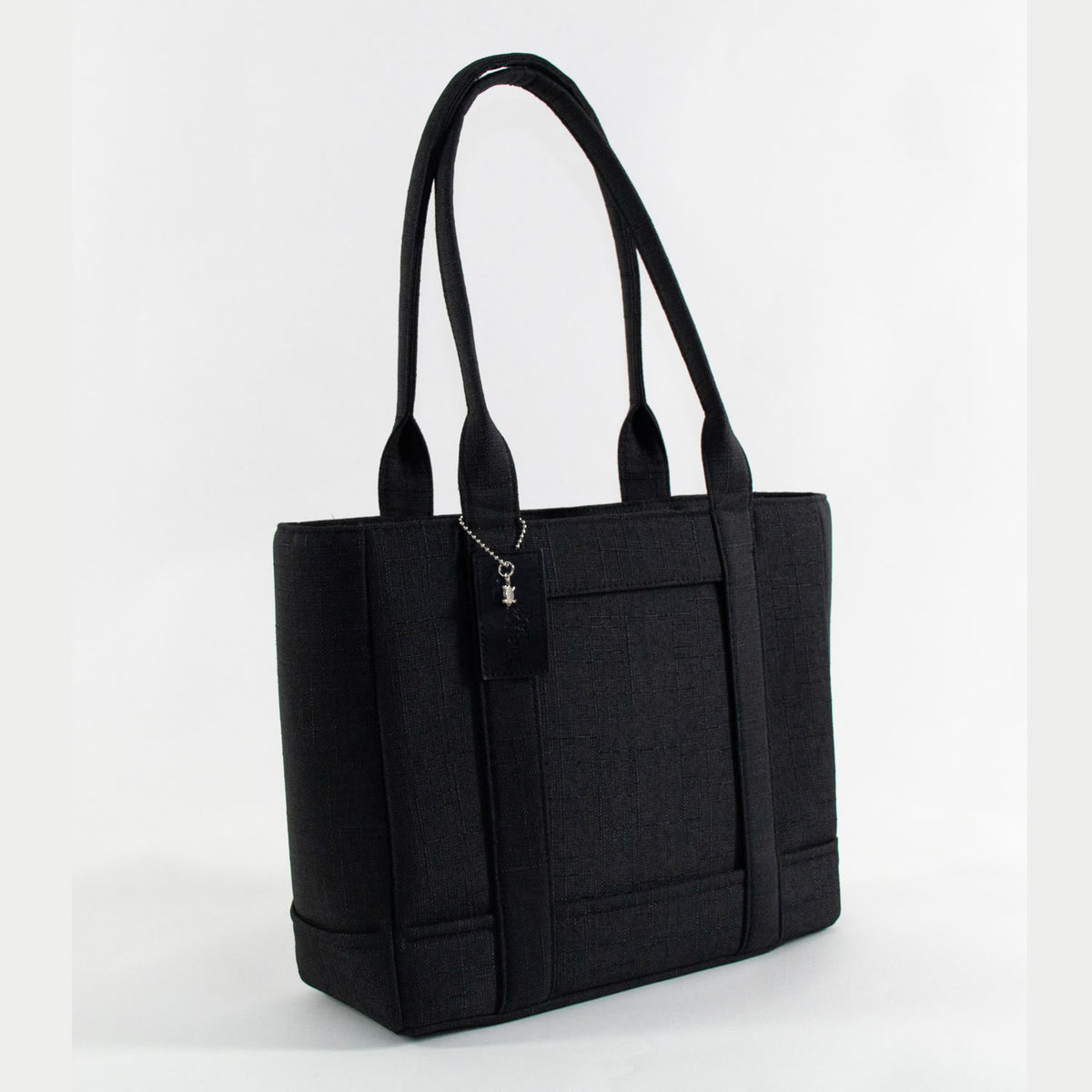 Orca Black Turtle Bag | Textured Tote Bag – Turtle Bags